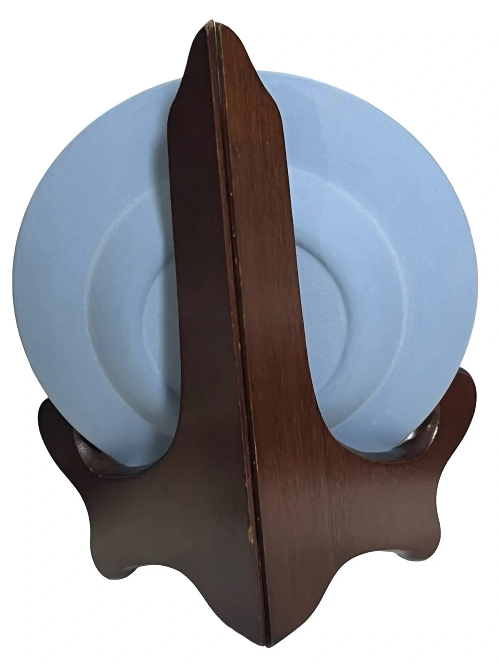 Wedgwood Blue Jasperware Queen Elizabeth 2 QE2 Cruise Ship Mini Plate 5”